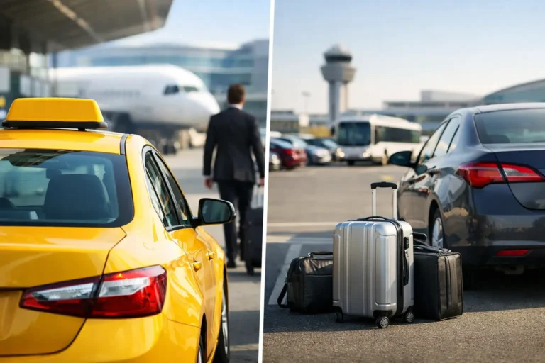 Airport Taxi Versus Parking: Which Costs Less?