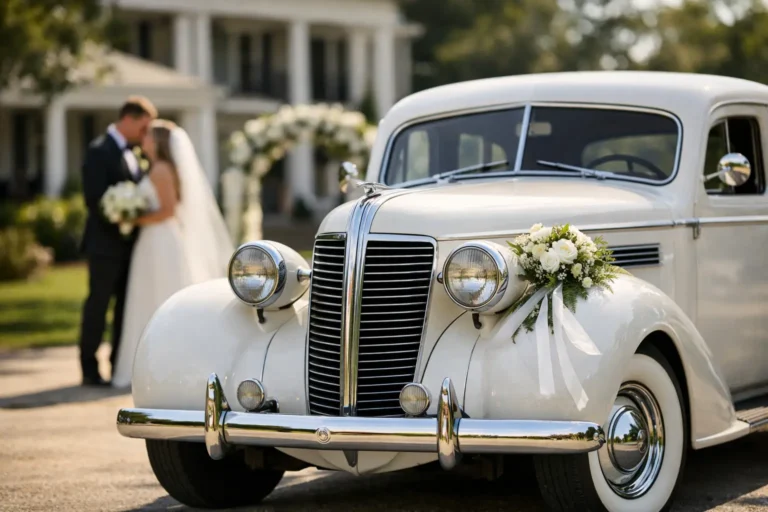 Antique Car Rental Monroe LA for Wedding Days