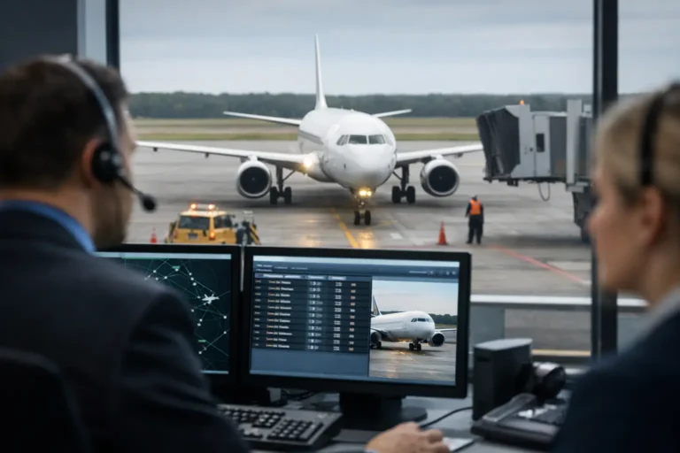 Flight Monitoring for Delayed Arrivals at Monroe Regional