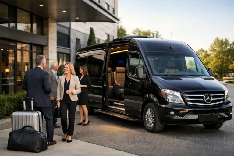 Limo Sprinter Rental for Monroe Group Travel